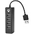 UHUBU2420BK - Hub USB Nedis