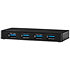 UHUBU3420BK - Hub USB alimenté Nedis