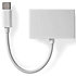 CCGB65900WT01 - Adaptateur USB C/MiniJack Nedis