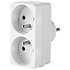 PSSPL200C2WT - Bloc multiprise 2 Nedis