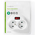 PSSPL202SEWT - Bloc multiprise 2 Switch Nedis
