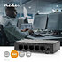 NSWH5P110BK - Switch réseau Nedis