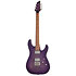 C-1 Standard Plus Transparent Purple Burst Schecter