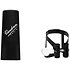 LC52BP Ligature M/O Noire + Couvre-bec Plastique Vandoren