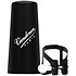 LC53BP Ligature M/O Clarinette Alto Noir + Couvre-bec Plastique Vandoren