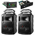 Pack MA 708B (x2) + Émetteur HF + Récepteur UHF Mipro