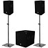 Pack ELO 10C Moquette (x2) + Caisson + Supports Enceintes Elokance