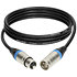 Câble DMX LX2 XLR mâle/femelle 10m Klotz