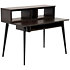 GFW ELITEDESK BRN Bureau Elite Series Dark Walnut Gator Frameworks