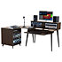GFW ELITEDESK BRN Bureau Elite Series Dark Walnut Gator Frameworks