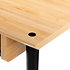 GFW ELITEDESK MPL Bureau Elite Series Érable Gator Frameworks