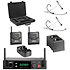 Pack 2x MU-55HN + 2x ACT-24TC Lithium + ACT-2402 + MP-80 Mipro