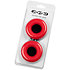 Coussinets d'oreille Polsterset HD-2500 / HD-3000 Standard red Zomo