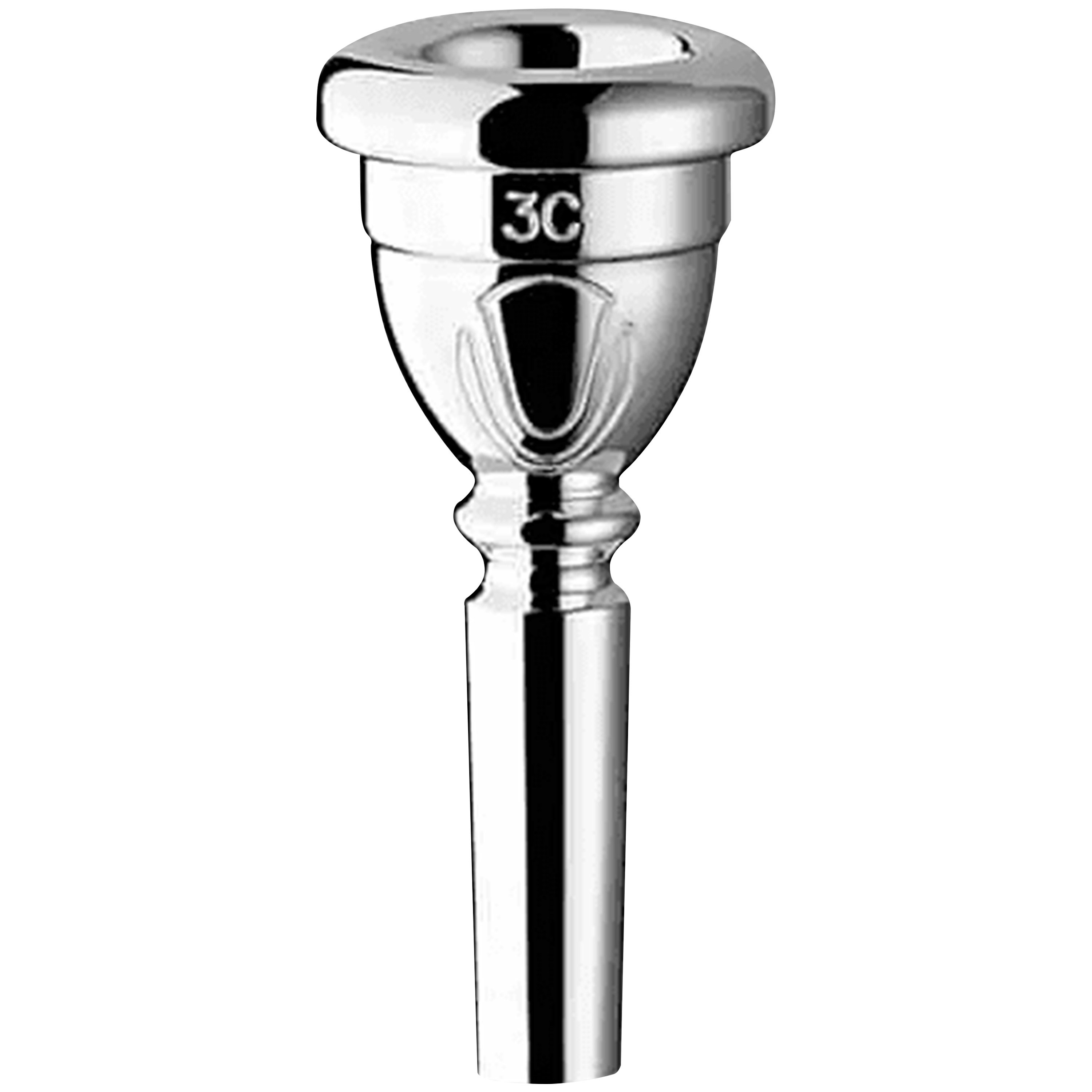 Denis Wick 5281U-3C Ultra cornet plaquée argent 3C - Brass Mouthpiece ...