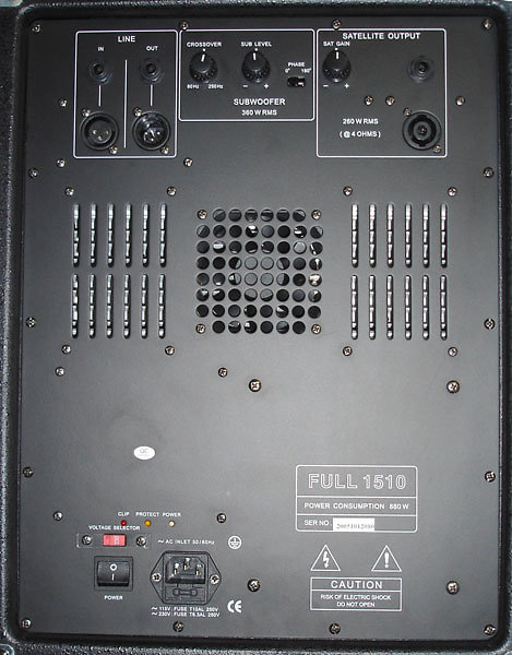 FULL 1510 Power Acoustics