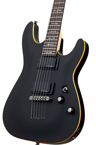 Demon 6 Aged Black Satin Schecter