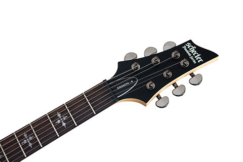 Demon 6 Aged Black Satin Schecter