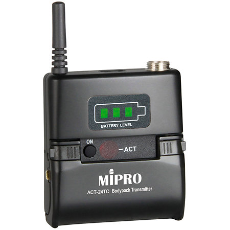 Pack 2x MU-55L + 2x ACT-24TC Lithium + ACT-2402 + MP-80 Mipro