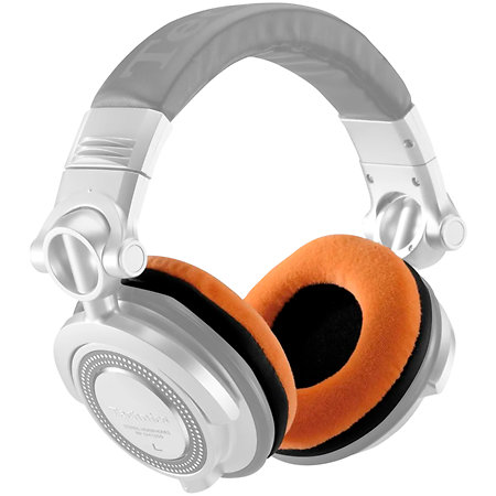 Coussinets d'oreille Polsterset RP-DJ1200/1210 Velour tangerine Zomo