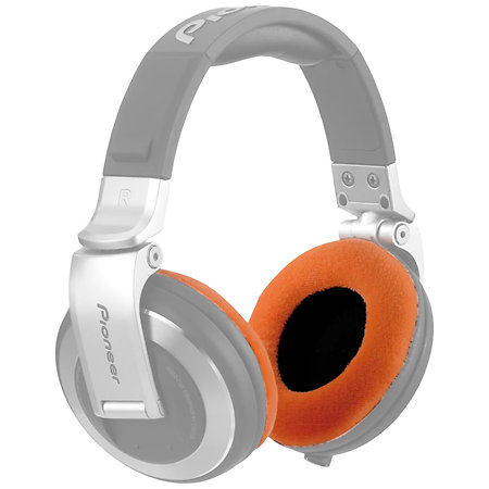 Zomo Coussinets d'oreille Polsterset Velour HDJ-X Tangerine