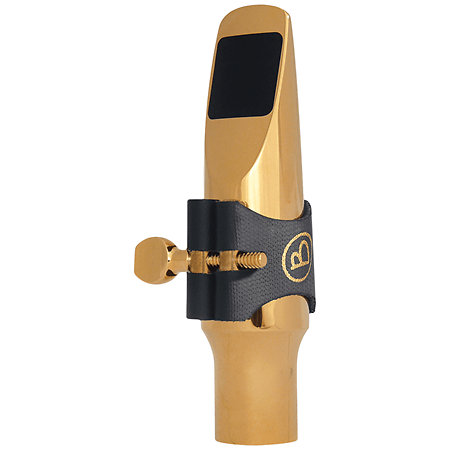 Brancher E23AG Bec métal Plaqué Or Saxophone Alto