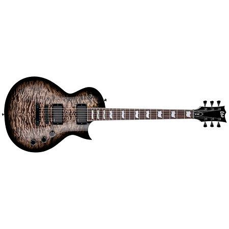 LTD EC 400QM See Thru Black Sunburst