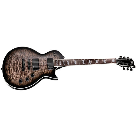 EC 400QM See Thru Black Sunburst LTD