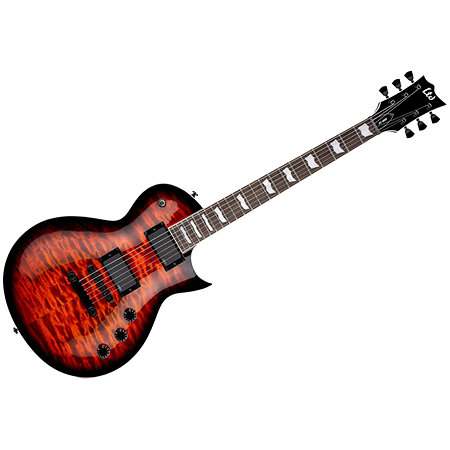 LTD EC 400QM Vintage Burst
