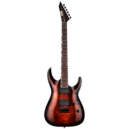 MH-200 HT QM Dark Brown Sunburst LTD