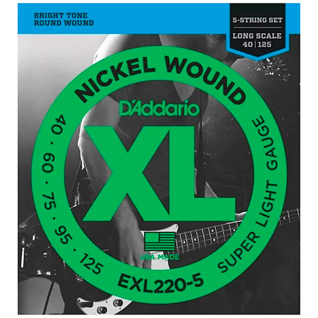 D'Addario EXL220-5