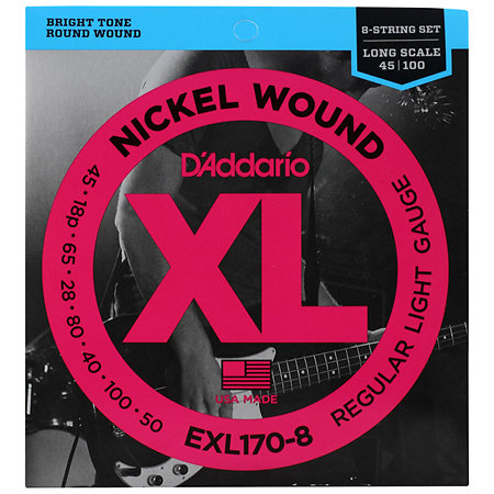 D'Addario EXL170-8