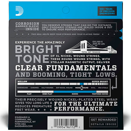 EXL165-5 D'Addario