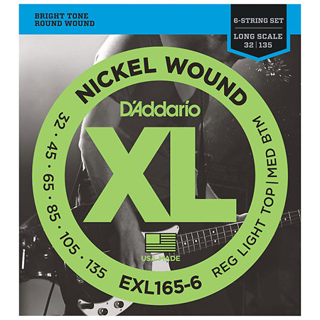 D'Addario EXL165-6