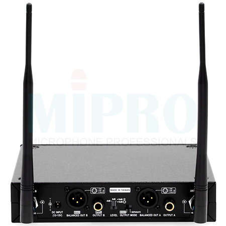 Pack 2x MU-55L + 2x ACT-32TC Lithium + ACT-312II + MP-80 Mipro