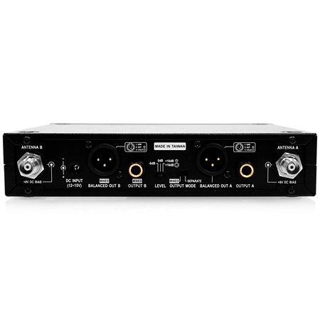 Pack 2x MU-55L + 2x ACT-32TC Lithium + ACT-312II + MP-80 Mipro