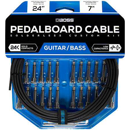 Boss BCK-24 Solderless Pedalboard Cable Kit Pédalier