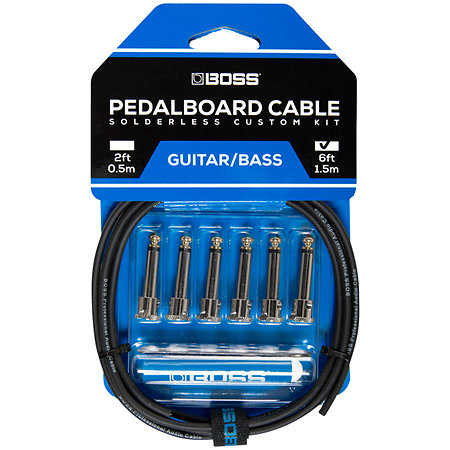 BCK-6 Solderless Pedalboard Cable Kit Pédalier Boss