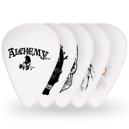 D'Addario 1CWH4-01AL Alchemy Skull (lot de 10)