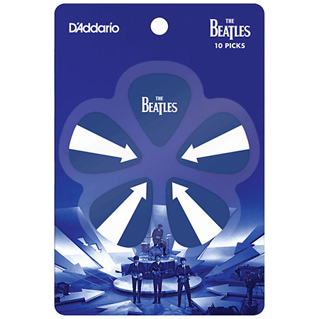1CWH4-10B10 The Beatles 1964 Tour Ed Sullivan Stage (lot de 10) D'Addario