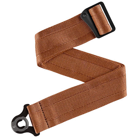 D'Addario 50BAL19 Auto Lock Nylon Umber Brown