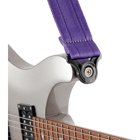 50BAL18 Auto Lock Nylon Deep Violet D'Addario