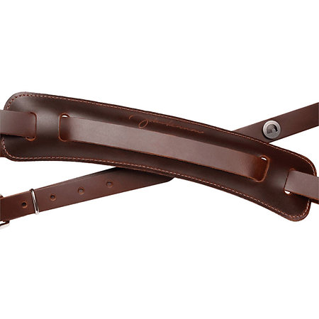 19JL01 John Lennon en cuir marron D'Addario