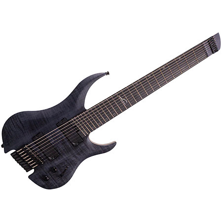 Legator Ghost Super Shred 8 String Multi-Scale Black