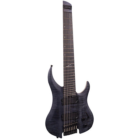 Ghost Super Shred 8 String Multi-Scale Black Legator