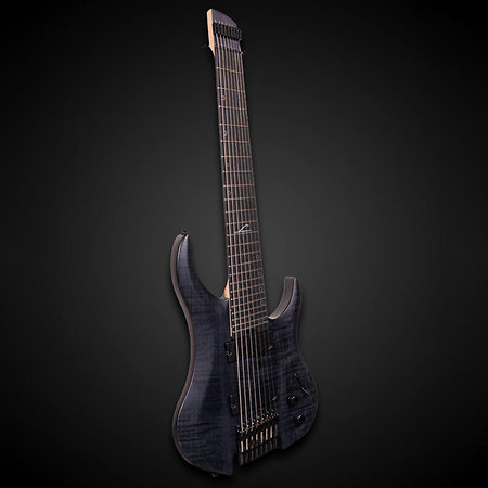 Ghost Super Shred 8 String Multi-Scale Black Legator