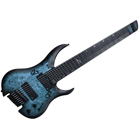 Legator Ghost Super Shred 8-String Multi-Scale Dark Sapphire