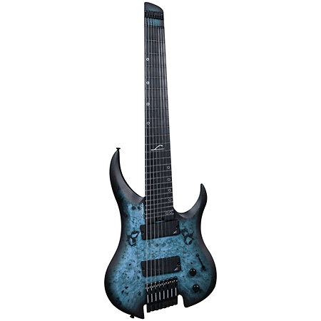 Ghost Super Shred 8-String Multi-Scale Dark Sapphire Legator