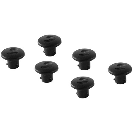 D'Addario PW-JP-06 Bouchons de prises jack (lot de 6)