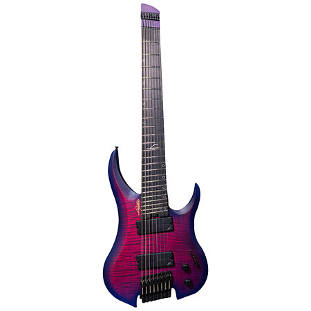 Ghost Super Shred 8 String Multi-Scale Hypernova Blue Legator