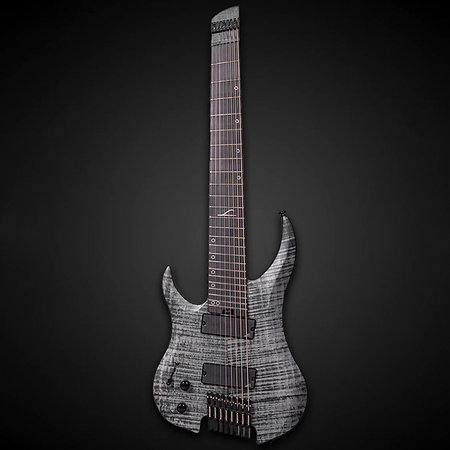 Ghost Super Shred 8 String Multi-Scale Left Handed Black Legator